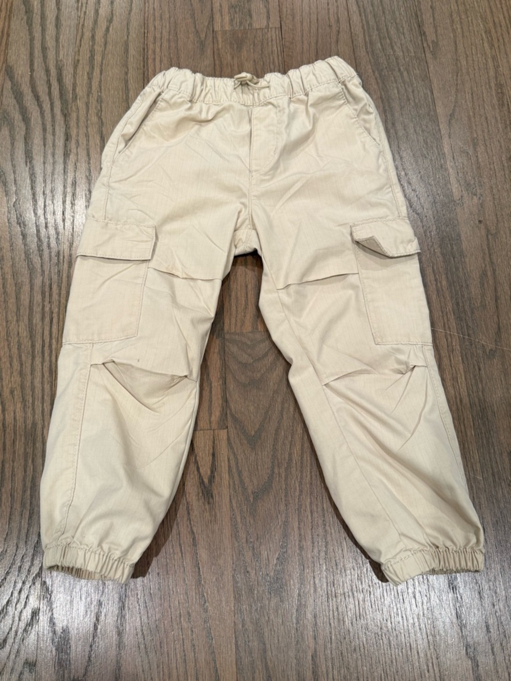 H&M Cream Cargo Jogger Pants for Kids